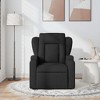 vidaXL Massage Recliner Chair Wingback Armchair Home Theater Cinema Fabric - 3 of 4