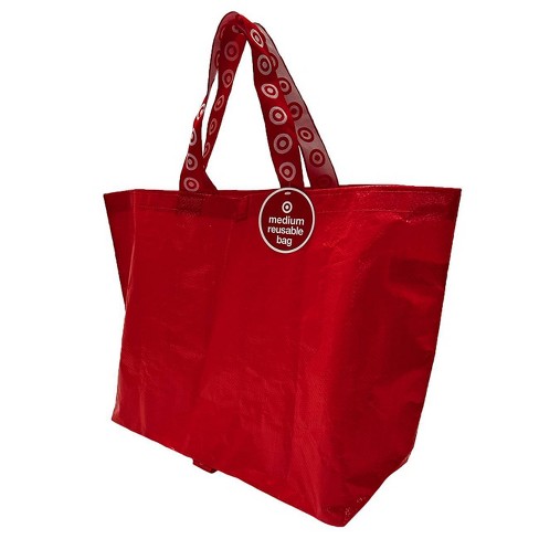 Extra Large Recycled Reusable Bag Red : Target