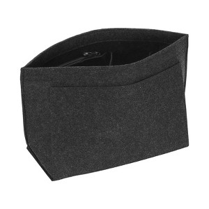 Unique Bargains Felt Multiple Compartments Insert Makeup Handbag Organizer - 1 of 4