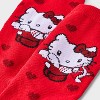 Women's Hello Kitty Valentine's Day Crew Socks - Red 4-10 - image 3 of 3