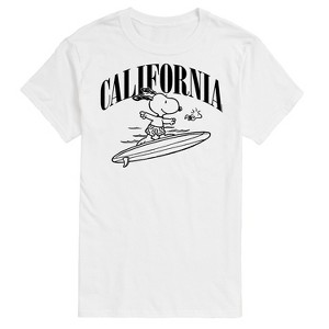 Men's - Peanuts - California Short Sleeve Graphic T-Shirt - 1 of 4