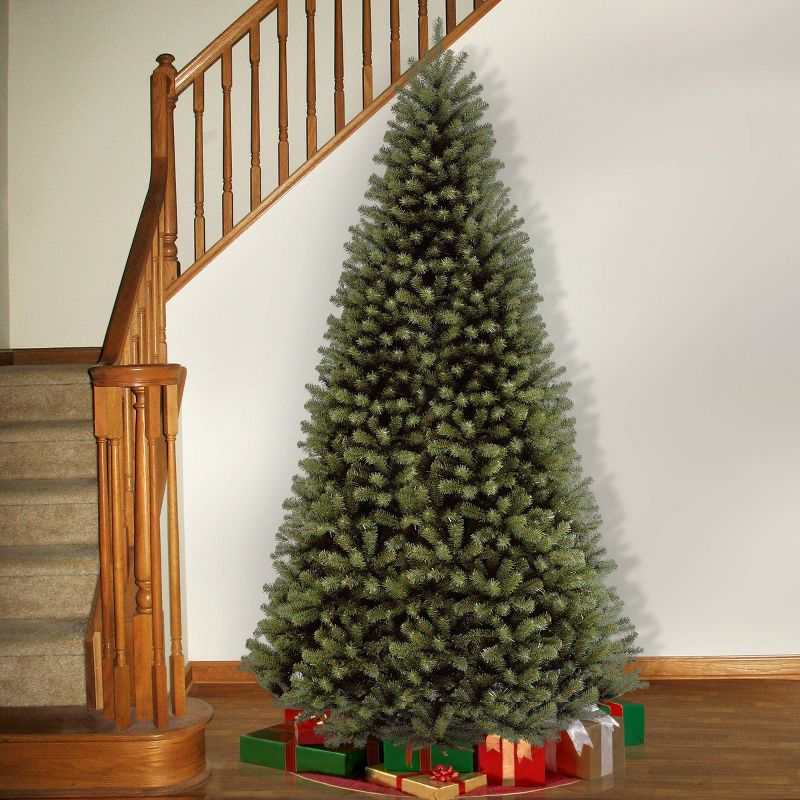 National Tree Company Unlit Full North Valley Spruce Hinged Artificial Christmas Tree, 3 of 5
