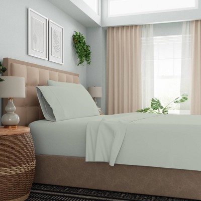 1200 Thread Count Cotton Rich Sateen Sheet Set - Color Sense