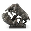 SPI Home Market Fighters Sculpture – Aluminum Bull & Bear Statue, 17.5” H Freestanding Financial Decor for Office or Study - 4 of 4