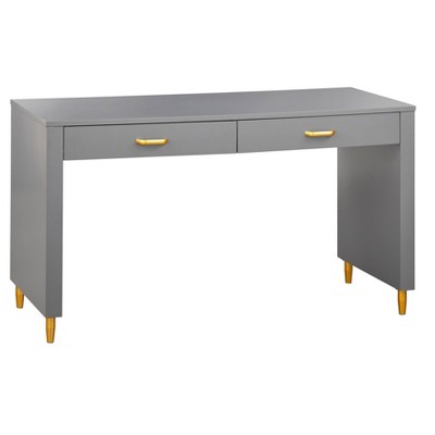 Buylateral 2 Drawer Dixie Mid Century Modern Desk
