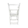 Carolina Living Folding Library Ladder Chair Antique White: Rubberwood Convertible, Spot Clean, Armless Design - image 3 of 4