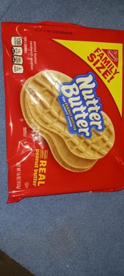 Nutter Butter Peanut Butter Sandwich Cookies - Family Size - 16oz : Target