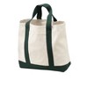 Chic and Practical Port Authority Ideal Twill Two-Tone Shopping Tote Bag - Durable twill Large capacityLarge capacity - 3 of 4