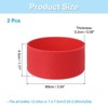 Unique Bargains Silicone Anti-Slip Protective Reusable Water Bottle Boot 2 Pcs - 2 of 4