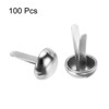Unique Bargains Corrosion Resistance Light Weight Durable Arts and Crafts Brads 100 Pcs - 3 of 4