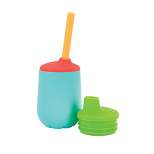 Nuby 4oz Silicone Cup with 2 Tops