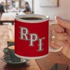 Rensselaer Polytechnic Institute Primary Logo Ceramic Coffee Mug Novelty Gift Mugs for Coffee Tea and Hot Drinks 11oz White - 4 of 4