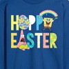 Men's - SpongeBob Squarepants - Hoppy Easter Icons Long Sleeve Graphic T-Shirt - 2 of 4