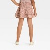 Girls' Smocked 'Floral' Ruffle Skirt - Cat & Jack™ White - 2 of 3