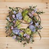 Hydrangea Floral Wreath 22"D - 2 of 3