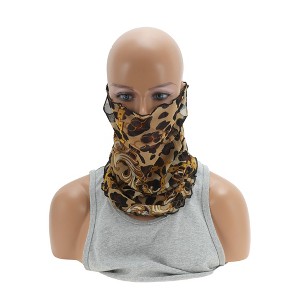 Unique Bargains Texture Pattern Earloop Neck Gaiter 1 Pc - 1 of 4