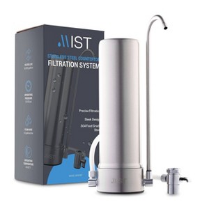 Mist Countertop Filtration System with 5 Stage Filtration in Stainless Steel - 8,000 Gallon Capacity - 1 of 4
