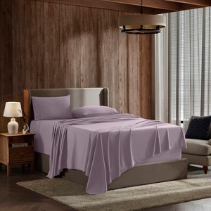 Nestl 4 Piece Bed Sheet Set, Deep Pocket Extra Soft Microfiber Sheets - 1 of 4