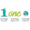 Big Dot of Happiness 1st Birthday Roar Dinosaur - DIY Shaped ONEasaurus Dino First Birthday Party Cut-Outs - 24 Count - 2 of 4
