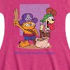 Girls' - Garfield - Will Trade Dog For Candy Fit & Flair Cap Sleeve Dress - 2 of 3