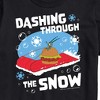 Men's - SpongeBob SquarePants - Dashing Through The Snow Plankton Christmas Short Sleeve Graphic T-Shirt - 2 of 4