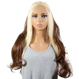 Unique Bargains Women's Big Wavy Hair Extensions High Temperature Fiber Brown 1 Pc - 1 of 3