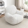 CAVINAS Bean Bag Chair with Filler, Comfy Cozy BeanBag Chairs with Tufted Soft Stuffed Filling & Memory Foam - 3 of 4