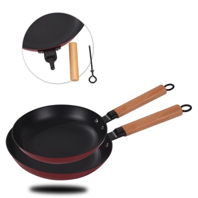 ZACHVO Honeycomb 10inch & 12inch Non-Stick Frying Pan Set