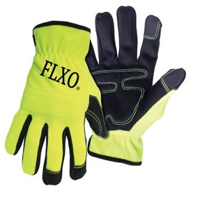 Boss Men's Indoor/Outdoor Touchscreen Mechanic's Glove High-Vis Green XL 1 pair - 1 of 1