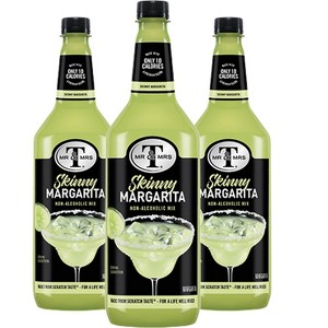Mr & Mrs Skinny Margarita Mix, 1L Bottle– Premium Cocktail Mixer for Margarita Mix, Ready to Use - 1 of 4