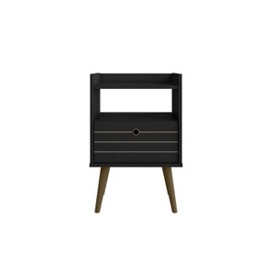 Bogart Mid Century Modern 1 Drawer Nightstand - Manhattan Comfort - 1 of 4