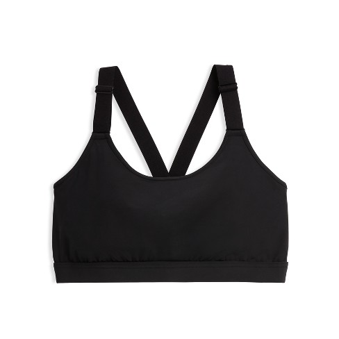 Tomboyx Sports Bra, Medium Impact Support, Wirefree Athletic Strappy ...