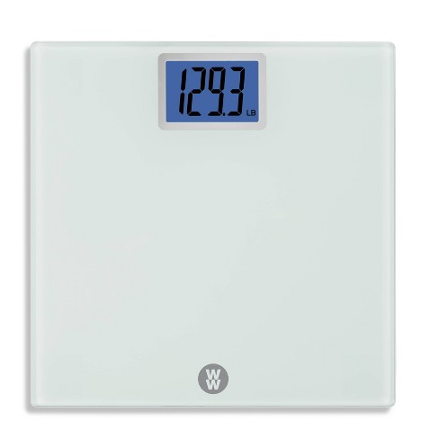 Glass Body Fat Scale Clear - Weight Watchers : Target