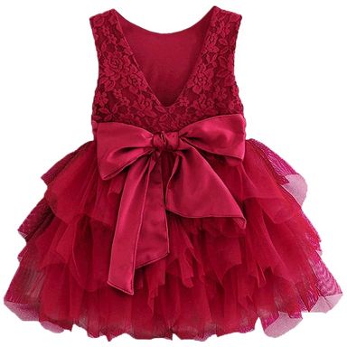 open lace back dress Sample Sale main image 1