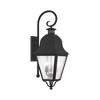 Livex Lighting Amwell 3 - Light Wall Light in  Black - 2 of 4