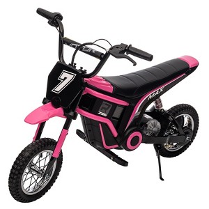 Jojoka 24V Electric Dirt Bike for Kids 350W Motorcycle Max 15 MPH,3-Speed Modes - 1 of 4