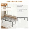 COZONY 71-inch Farmhouse Dining Table for 6-8 People, Rustic Rectangular Wood Kitchen Table for Living Room and Restaurant - 3 of 4