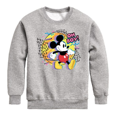 Boys' - Disney - Oh Boy Stroll Graphic Long Sleeve Fleece Sweatshirt - image 1 of 4