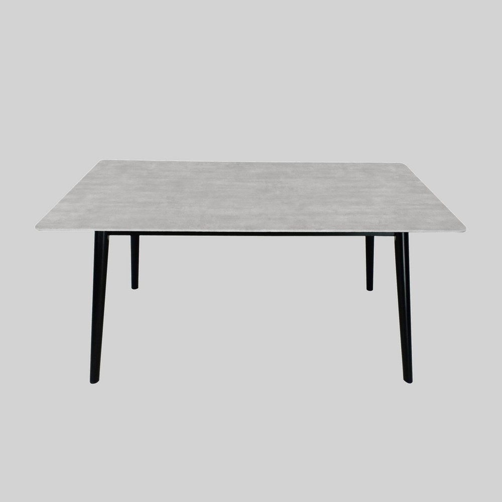 Photos - Dining Table Georgetowne Modern Rectangle  Gray - Christopher Knight Home