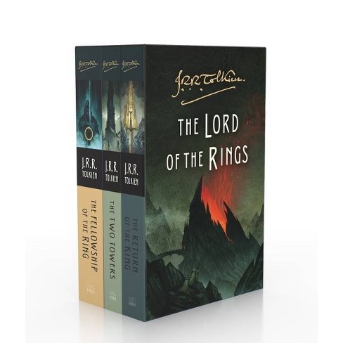 The Lord of The Rings Trilogy Book Set of 3 By J.R.R. Tolkien Del Rey Books