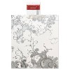 Beverage Gift Bag with Four Sheets of Tissue Paper Bundle Sliver Glitter  Silver - PAPYRUS