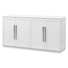 NicBex Buffet Cabinet with Storage 4-Door Sideboard Cabinet with Adjustable Shelf for Kitchen,Dining Room,Hallway - 2 of 4