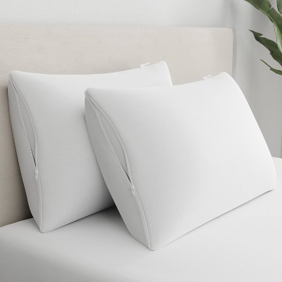 2-Pack, deals Hypoallergenic Pillow Case Cover, Zippered Design to Prevent Bedbugs