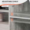 GustoWave Farmhouse TV Stand, Entertainment Center for 65 Inch TVs, Barn Doors TV Stand with Storage and Shelves, Modern TV Console Table Furniture - 3 of 4