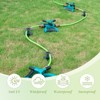 Infurnic 10 Inch Hose Nozzles and Wands Garden Hose Guide Spike, Rust Free Zink Sturdy Metal Stake for Plant Protection Greenhouse, Yard Lawn, 6PCS - 4 of 4