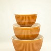 Omniware Simsbury Mixing Bowls, Set of 3 - Nesting Stoneware Bowls for Baking & Cooking - 30, 75, 112 oz - Dishwasher Safe, Durable Kitche (Honey) - 2 of 4