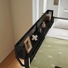 Mshliw Full over Twin Metal Bunk Bed with Desk, Bookshelves, Guardrails and Ladder, Detachable Loft Bed with Storage Shelves - 3 of 4