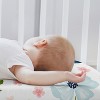 Sweet Jojo Designs Girl Baby Bassinet Fitted Sheets Set Watercolor Floral Blue Pink and Green 2pc - 3 of 4