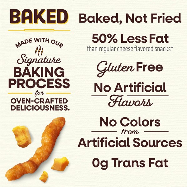 Cheetos Baked Crunchy Sabor Queso Botana - 7.625oz: Sin Gluten 5