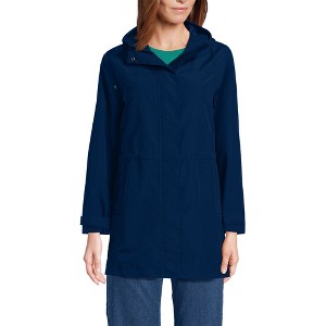 Lands' End Women's Classic Squall Raincoat - 1 of 4